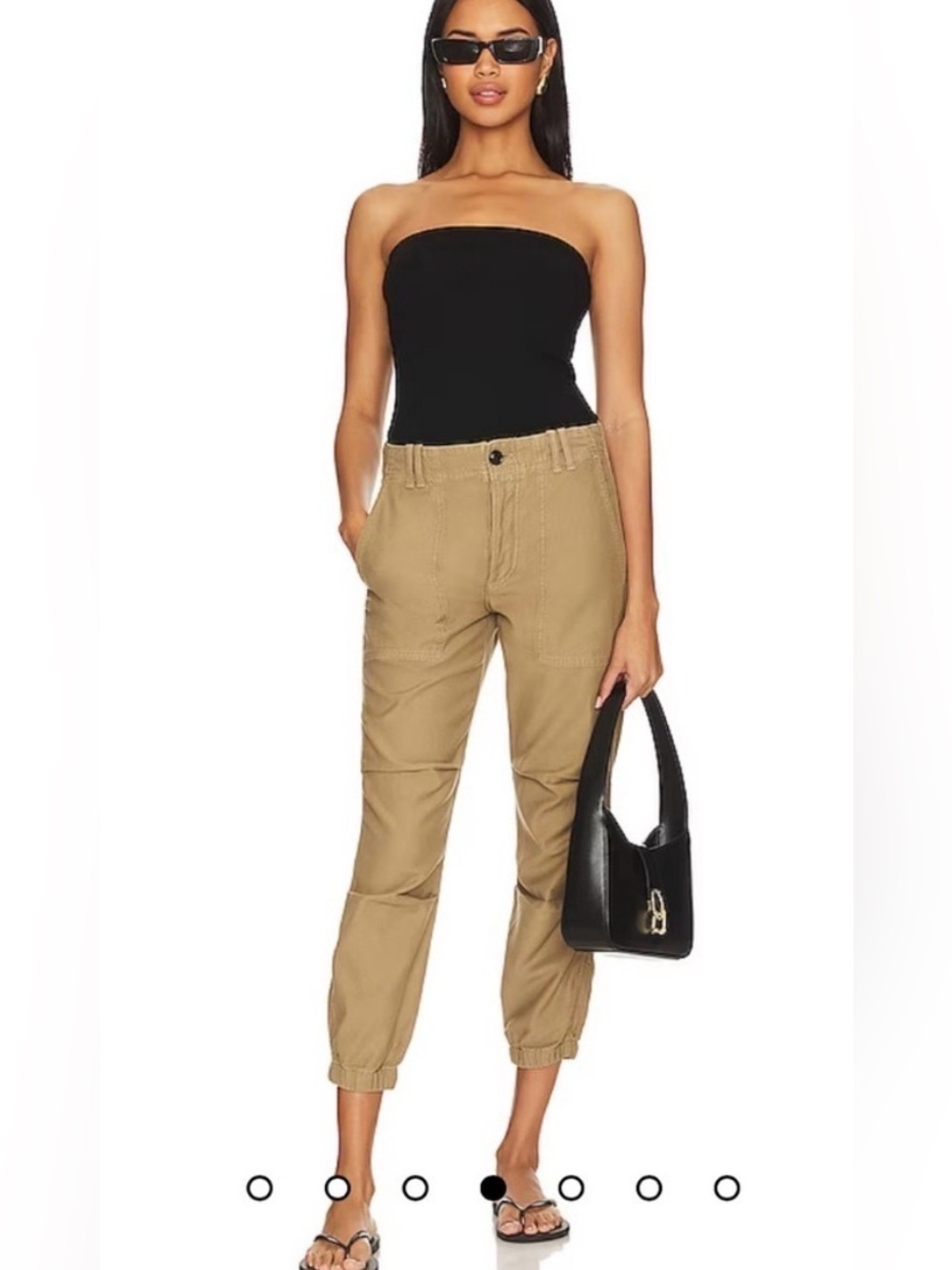 Citizens of Humanity Agni Utility Pant 28 Taupe 100% Cotton Jogger Cargo Twill